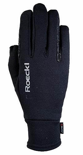 Roeckl Sports Reithandschuh Weldon, Freizeit Winter Handschuh, Schwarz 7 im Sale